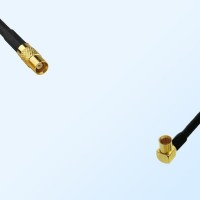 MCX/Female - RP MCX/Female Right Angle Coaxial Jumper Cable