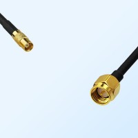 MCX/Female - SMA/Male Coaxial Jumper Cable
