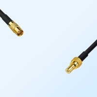 MCX/Female - SMB/Male Coaxial Jumper Cable