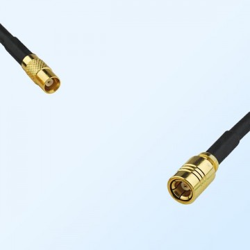 MCX/Female - SMB/Female Coaxial Jumper Cable