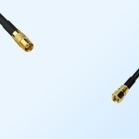 MCX/Female - SMC/Female Coaxial Jumper Cable
