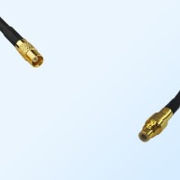 MCX/Female - SSMC/Male Coaxial Jumper Cable