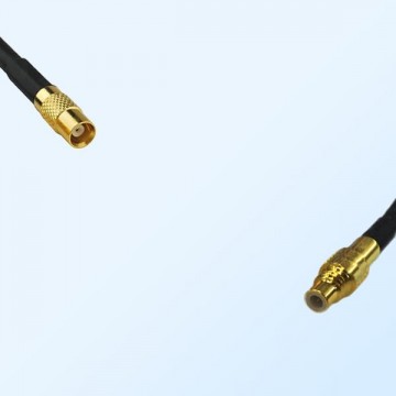 MCX/Female - SSMC/Male Coaxial Jumper Cable