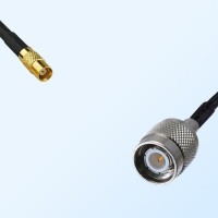 MCX/Female - TNC/Male Coaxial Jumper Cable