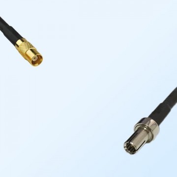 MCX/Female - TS9/Male Coaxial Jumper Cable