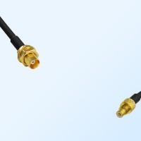 MCX/Bulkhead Female - SMC/Male Coaxial Jumper Cable