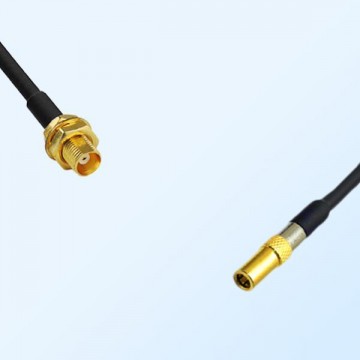 MCX/Bulkhead Female - SSMB/Female Coaxial Jumper Cable