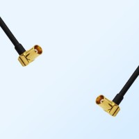 MCX/Female Right Angle - MCX/Female Right Angle Coaxial Jumper Cable