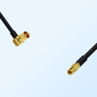 MCX/Female Right Angle - MMCX/Female Coaxial Jumper Cable