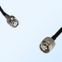 N/Male - Mini BNC/Male Coaxial Jumper Cable