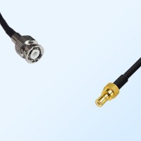 SMB/Male - Mini BNC/Male Coaxial Jumper Cable