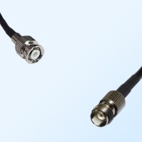 TNC/Female - Mini BNC/Male Coaxial Jumper Cable
