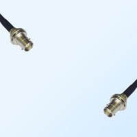 Mini BNC/Bulkhead Female - Mini BNC/Bulkhead Female Coaxial Cable