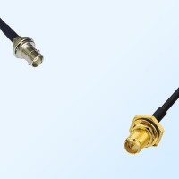 RP SMA O-Ring B/H Female - Mini BNC Bulkhead Female Cable Assemblies