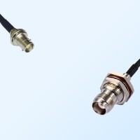 TNC/Bulkhead Female with O-Ring - Mini BNC/Bulkhead Female Cable