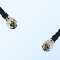 Mini UHF/Male - Mini UHF/Male Coaxial Jumper Cable