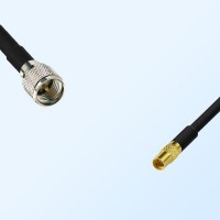 Mini UHF/Male - MMCX/Female Coaxial Jumper Cable
