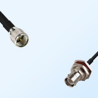 Mini UHF/Male - RP BNC/Bulkhead Female with O-Ring Coaxial Cable