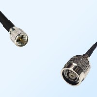 Mini UHF/Male - RP TNC/Male Coaxial Jumper Cable