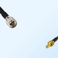 Mini UHF/Male - SMB/Bulkhead Male Coaxial Jumper Cable