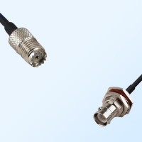 Mini UHF/Female - RP BNC/Bulkhead Female with O-Ring Coaxial Cable