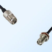 Mini UHF/Female - RP TNC/Bulkhead Female with O-Ring Coaxial Cable