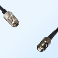 Mini UHF/Female - TNC/Female Coaxial Jumper Cable