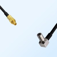 MMCX/Male - MS147/Male Right Angle Coaxial Jumper Cable