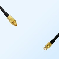 MMCX/Male - RP MCX/Male Coaxial Jumper Cable