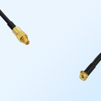 MMCX/Male - RP MMCX/Male Right Angle Coaxial Jumper Cable