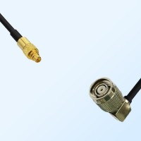 MMCX/Male - RP TNC/Male Right Angle Coaxial Jumper Cable