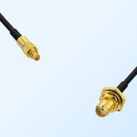 SMA Bulkhead Female with O-Ring - MMCX Male Coaxial Cable Assemblies