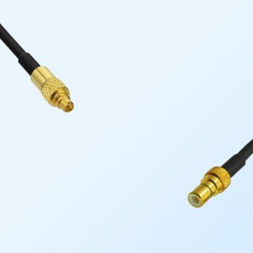MMCX/Male - SSMB/Male Coaxial Jumper Cable