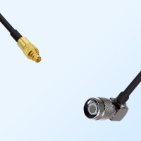 MMCX/Male - TNC/Male Right Angle Coaxial Jumper Cable