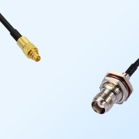MMCX/Male - TNC/Bulkhead Female with O-Ring Coaxial Jumper Cable