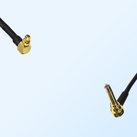 MMCX/Male Right Angle - MS156/Male Right Angle Coaxial Jumper Cable