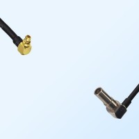 MMCX/Male Right Angle - MS162/Male Right Angle Coaxial Jumper Cable