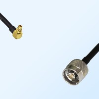 MMCX/Male Right Angle - N/Male Coaxial Jumper Cable