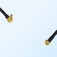 MMCX/Male Right Angle - RP MMCX/Male Right Angle Coaxial Jumper Cable