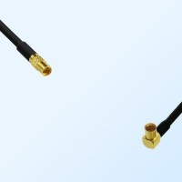 MMCX/Female - RP MCX/Female Right Angle Coaxial Jumper Cable