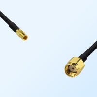 MMCX/Female - RP SMA/Male Coaxial Jumper Cable