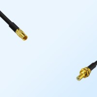 MMCX/Female - SMB/Bulkhead Male Coaxial Jumper Cable