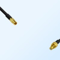 MMCX/Female - SMC/Male Coaxial Jumper Cable