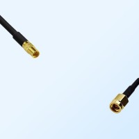 MMCX/Female - SSMA/Male Coaxial Jumper Cable