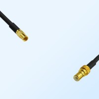 MMCX/Female - SSMB/Male Coaxial Jumper Cable