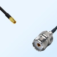 MMCX/Female - UHF/Female Coaxial Jumper Cable