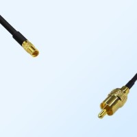 RCA Male - MMCX Female Coaxial Cable Assemblies