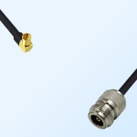 MMCX/Female Right Angle - N/Female Coaxial Jumper Cable