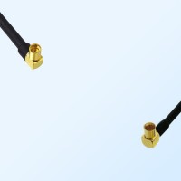 MMCX/Female R/A - RP MCX/Female R/A Coaxial Jumper Cable