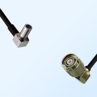 MS147/Male Right Angle - RP TNC/Male Right Angle Coaxial Jumper Cable